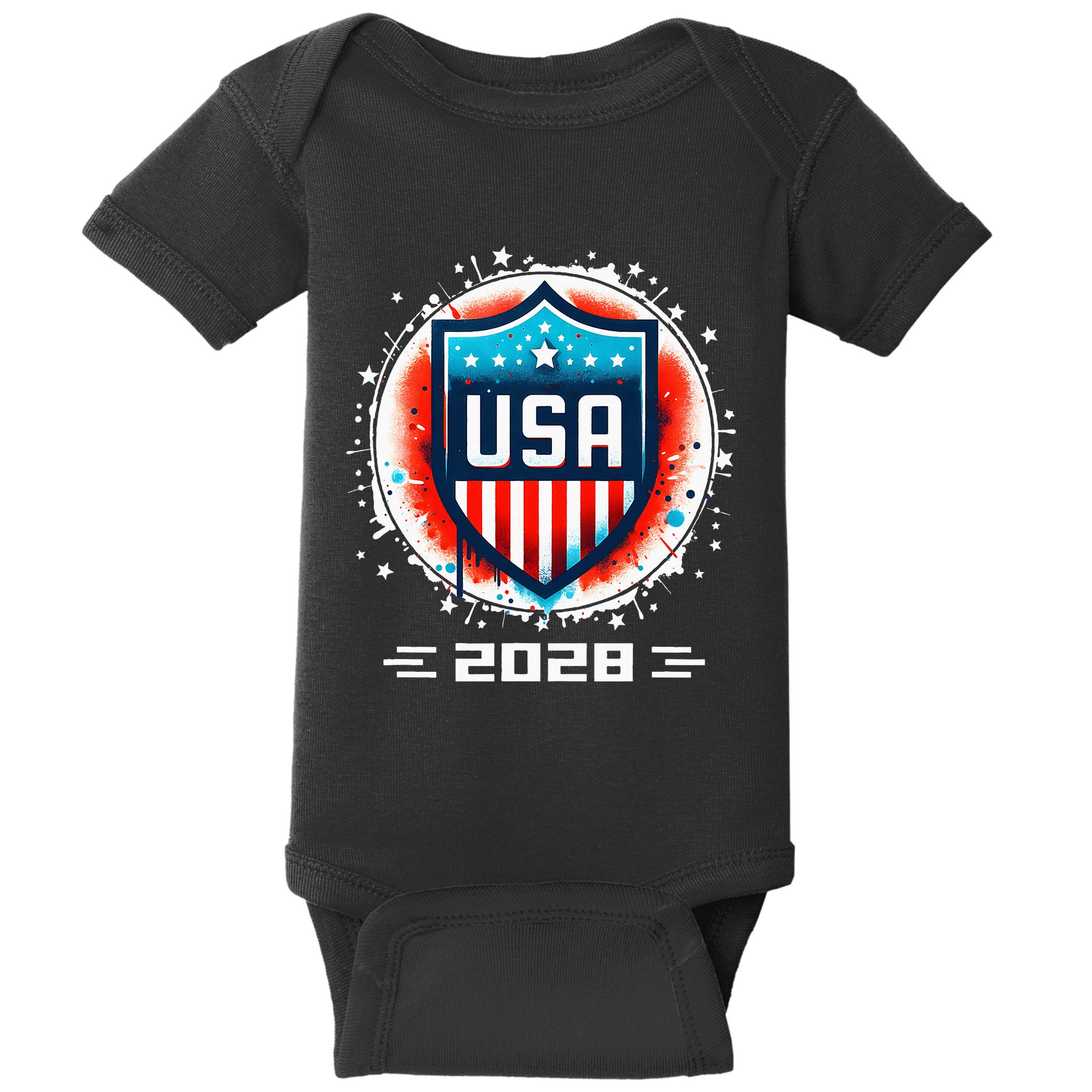 Usa 2028 Go United States Sport Usa Team 2028 Usa Baby Bodysuit