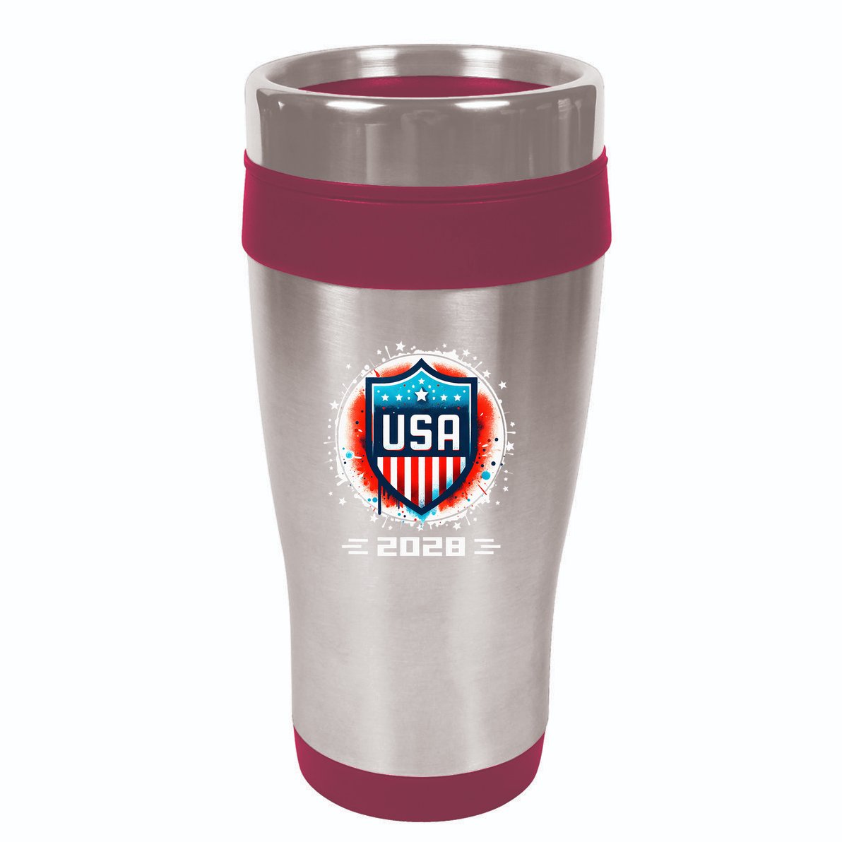 Usa 2028 Go United States Sport Usa Team 2028 Usa 16oz Travel Tumbler