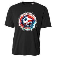 Usa 2024 Games Soccer Usa Sport 2024 Usa Cooling Performance Crew T-Shirt