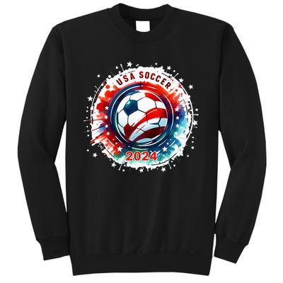 Usa 2024 Games Soccer Usa Sport 2024 Usa Sweatshirt