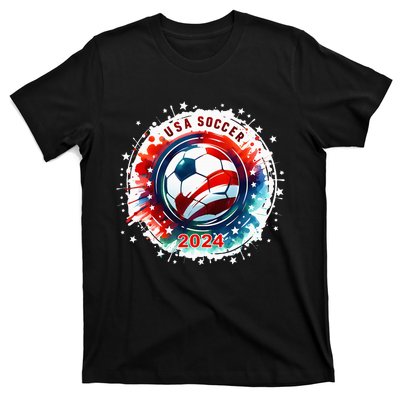 Usa 2024 Games Soccer Usa Sport 2024 Usa T-Shirt