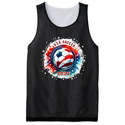 Usa 2024 Games Soccer Usa Sport 2024 Usa Mesh Reversible Basketball Jersey Tank