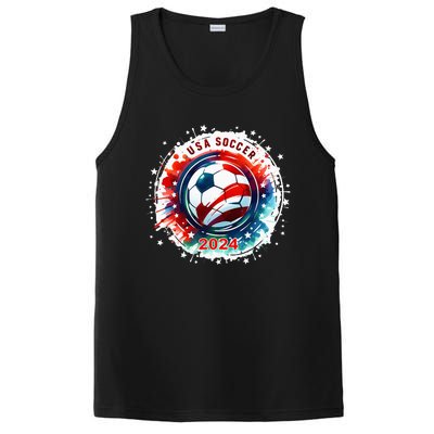 Usa 2024 Games Soccer Usa Sport 2024 Usa PosiCharge Competitor Tank