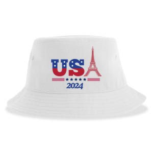 Usa 2024 Paris Sport Games Sustainable Bucket Hat