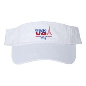 Usa 2024 Paris Sport Games Valucap Bio-Washed Visor