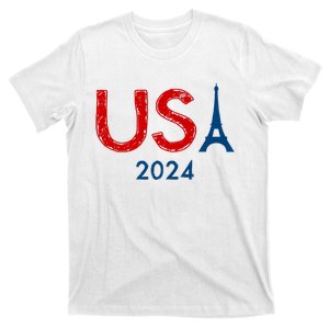 Usa 2024 Paris United States Sport Usa Team 2024 T-Shirt