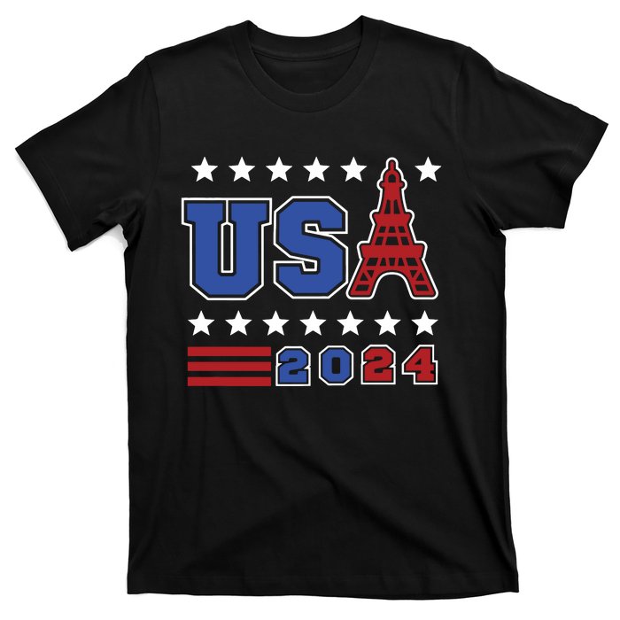 Usa 2024 Paris Sports Games T-Shirt