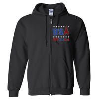 Usa 2024 Paris Sports Games Full Zip Hoodie