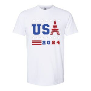 Usa 2024 Paris Sports Games Softstyle CVC T-Shirt