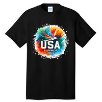 Usa 2024 Summer Games United States 2024 Usa Tall T-Shirt