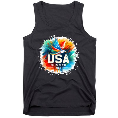 Usa 2024 Summer Games United States 2024 Usa Tank Top