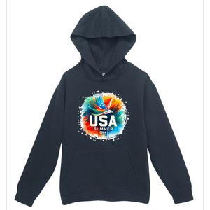 Usa 2024 Summer Games United States 2024 Usa Urban Pullover Hoodie