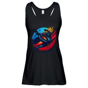 Usa 2024 Summer Gymnastics Gymnast 4th Of July Ladies Essential Flowy Tank