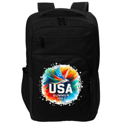 Usa 2024 Summer Games United States 2024 Usa Impact Tech Backpack