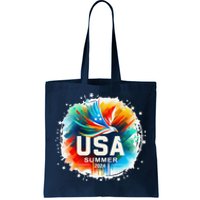 Usa 2024 Summer Games United States 2024 Usa Tote Bag