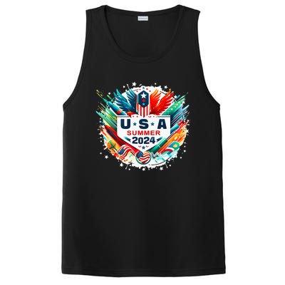 Usa 2024 Summer Games United States 2024 Usa PosiCharge Competitor Tank