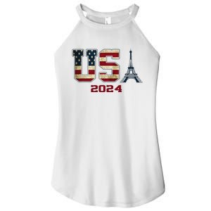 Usa 2024 United States Sport Us American Flag Team 2024 Women's Perfect Tri Rocker Tank