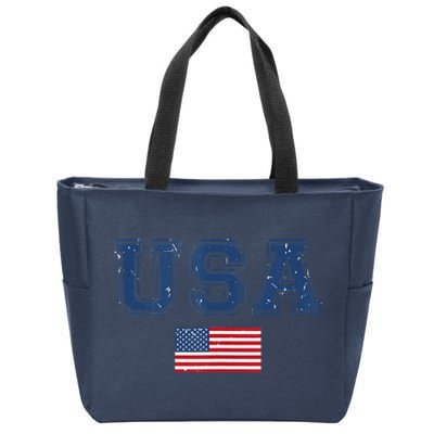 Usa 2024 United States Sport Usa Team 2024 Us Zip Tote Bag