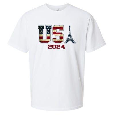 Usa 2024 United States Sport Us American Flag Team 2024 Sueded Cloud Jersey T-Shirt