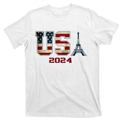 Usa 2024 United States Sport Us American Flag Team 2024 T-Shirt