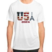 Usa 2024 United States Sport Us American Flag Team 2024 Adult ChromaSoft Performance T-Shirt