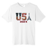 Usa 2024 United States Sport Us American Flag Team 2024 Tall Fusion ChromaSoft Performance T-Shirt