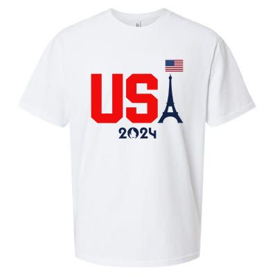 Usa 2024 United States Summer Sport Usa Team 2024 Us Sueded Cloud Jersey T-Shirt