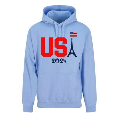 Usa 2024 United States Summer Sport Usa Team 2024 Us Unisex Surf Hoodie