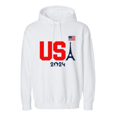 Usa 2024 United States Summer Sport Usa Team 2024 Us Garment-Dyed Fleece Hoodie