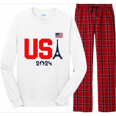 Usa 2024 United States Summer Sport Usa Team 2024 Us Long Sleeve Pajama Set