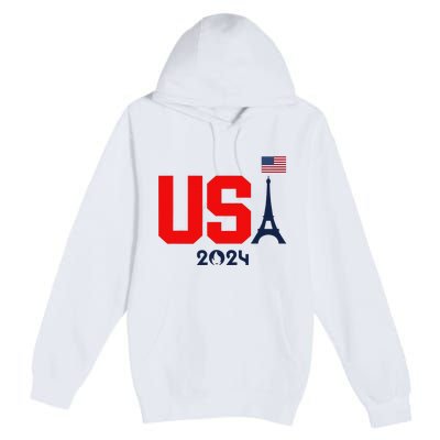 Usa 2024 United States Summer Sport Usa Team 2024 Us Premium Pullover Hoodie