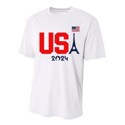 Usa 2024 United States Summer Sport Usa Team 2024 Us Performance Sprint T-Shirt