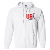 Usa 2024 United States Summer Sport Usa Team 2024 Us Full Zip Hoodie