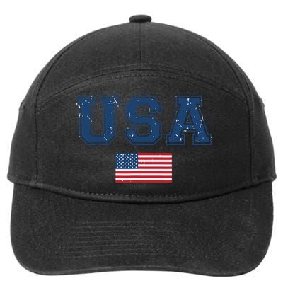 Usa 2024 United States Sport Usa Team 2024 Us 7-Panel Snapback Hat