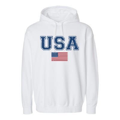 Usa 2024 United States Sport Usa Team 2024 Us Garment-Dyed Fleece Hoodie
