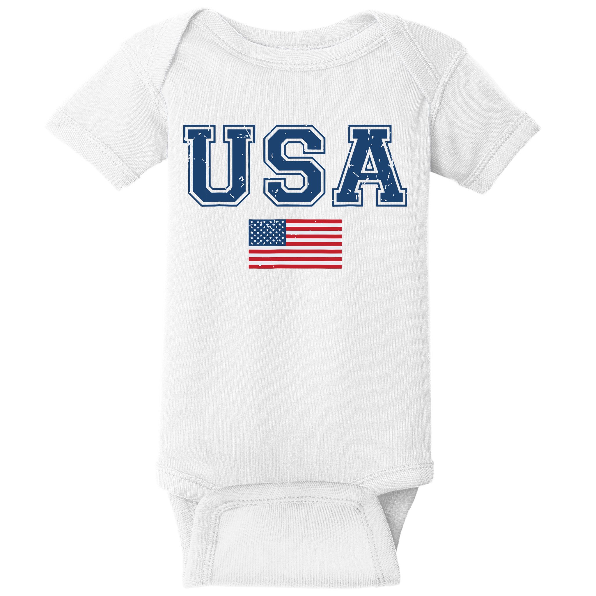Usa 2024 United States Sport Usa Team 2024 Us Baby Bodysuit