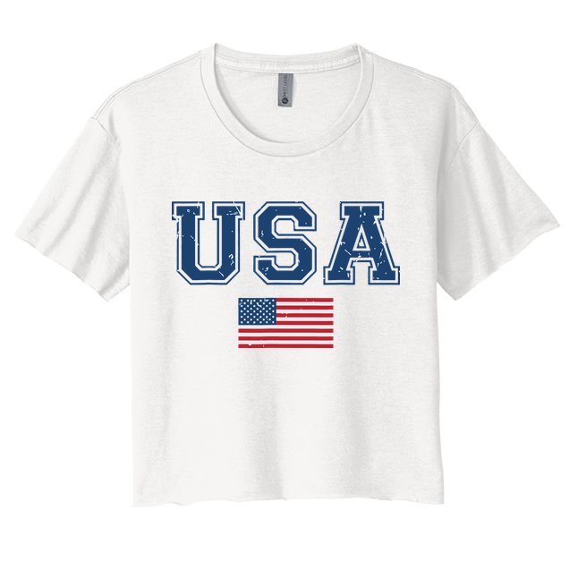 Usa 2024 United States Sport Usa Team 2024 Us Crop Top