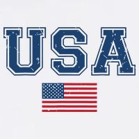 Usa 2024 United States Sport Usa Team 2024 Us Women's Crop Top Tee