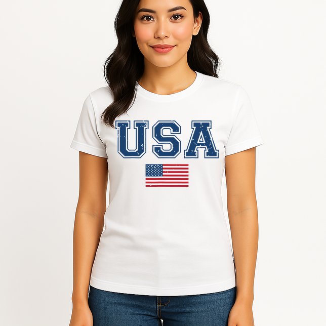 Usa 2024 United States Sport Usa Team 2024 Us Womens T-Shirt
