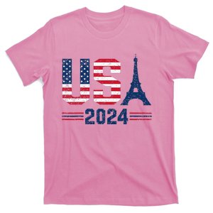 Usa 2024 United States Summer Sport Usa Team 2024 Us Flag T-Shirt