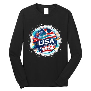 Usa 2024 United States American Sport 2024 Long Sleeve Shirt