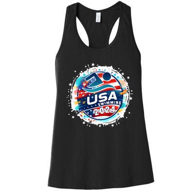 Usa 2024 United States American Sport 2024 Women's Racerback Tank