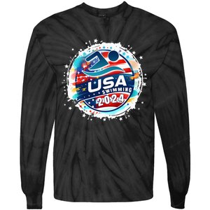 Usa 2024 United States American Sport 2024 Tie-Dye Long Sleeve Shirt