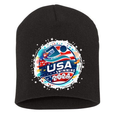 Usa 2024 United States American Sport 2024 Short Acrylic Beanie