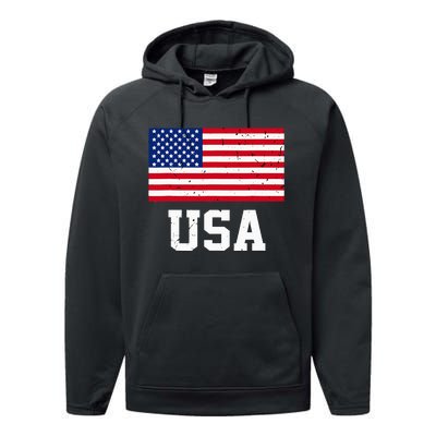 Usa 2024 United States Sport Usa Team 2024 Summer Games 2024 Performance Fleece Hoodie