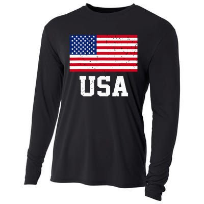 Usa 2024 United States Sport Usa Team 2024 Summer Games 2024 Cooling Performance Long Sleeve Crew