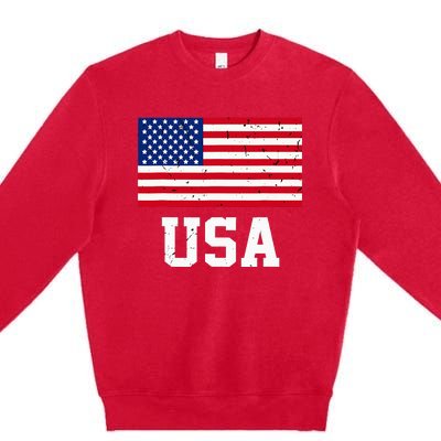 Usa 2024 United States Sport Usa Team 2024 Summer Games 2024 Premium Crewneck Sweatshirt