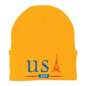 Usa 2024 United States Usa Paris Souvenir Holiday 2024 Knit Cap Winter Beanie