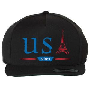 Usa 2024 United States Usa Paris Souvenir Holiday 2024 Wool Snapback Cap