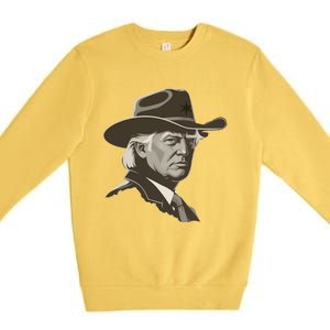 Usa 2024 Vote Election Us Maga Gift Premium Crewneck Sweatshirt